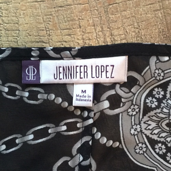 Jennifer Lopez Sheer Chain Tank Top - Picture 4 of 6